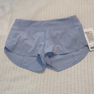 NWT Lululemon speed up short